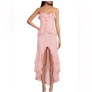 Gianni Bini Sam Sweetheart Chiffon Dress